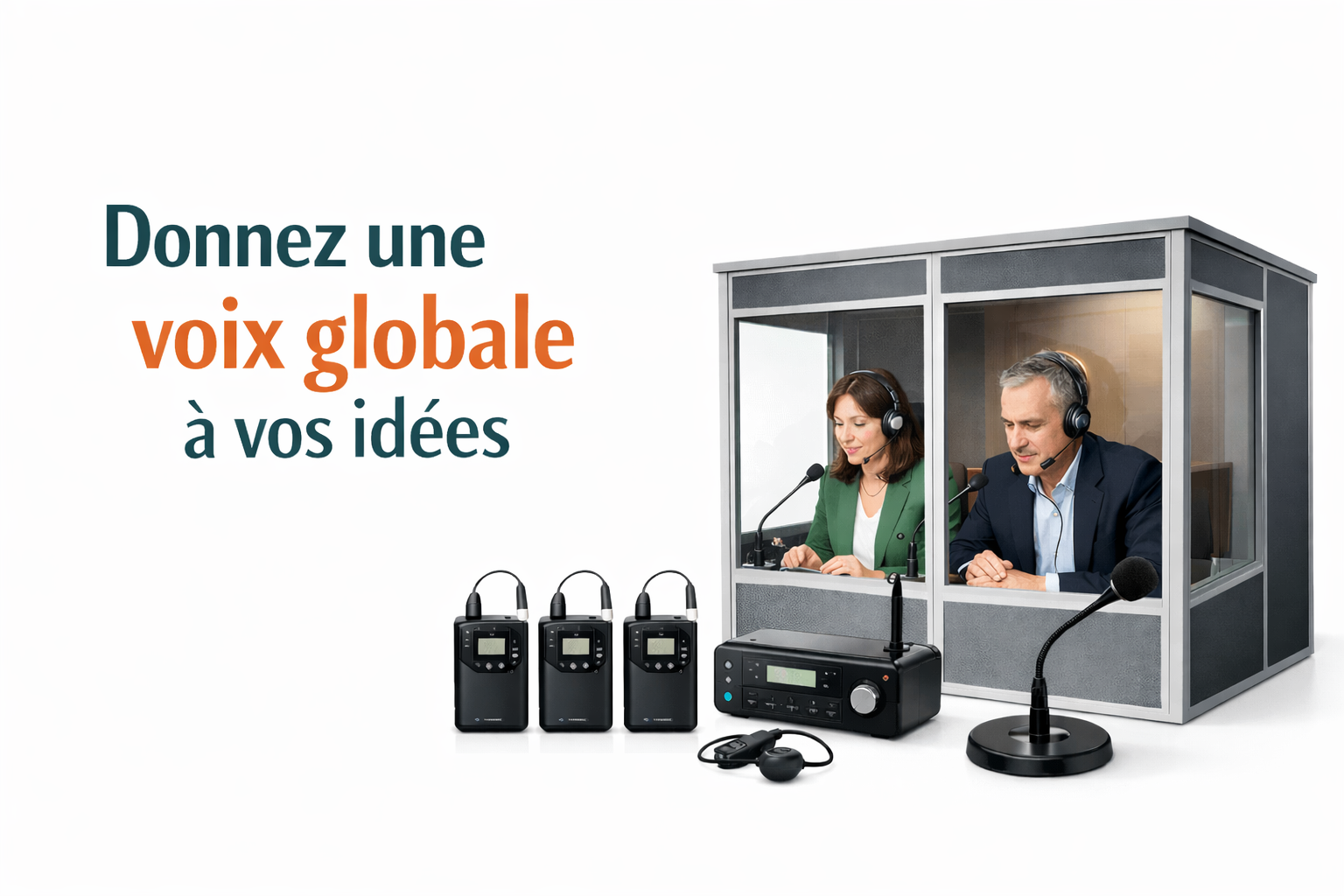 Location de matériel de traduction Maroc Casablanca